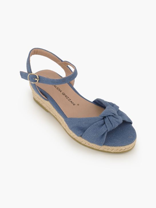 Claudia Ghizzani Sandale Blau 91636 5