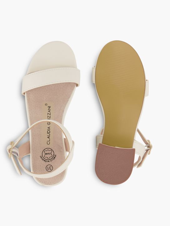 Claudia Ghizzani Sandale Weiss 105404 3