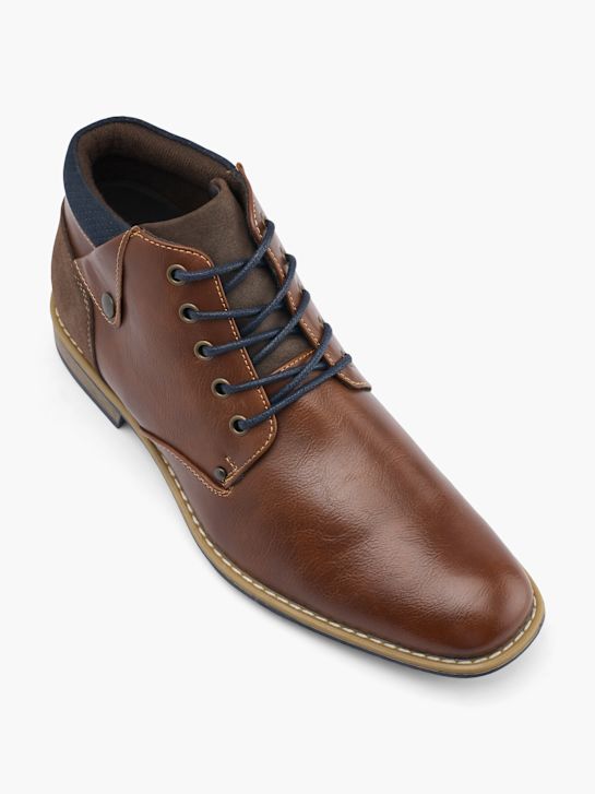 Venice Laced ankle boot cognac 61554 2