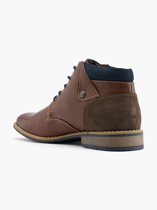 Venice Laced ankle boot cognac 61554 3
