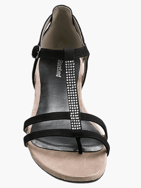 MOSCHINO Sandali con tacco - nero