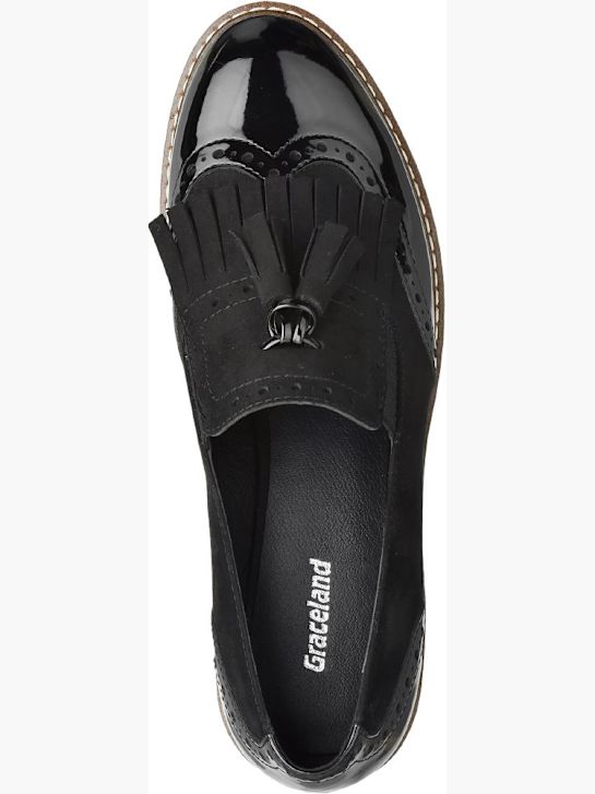 Graceland Mocassino Nero 23568 2