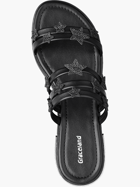 Graceland Chaussons Noir 45053 2