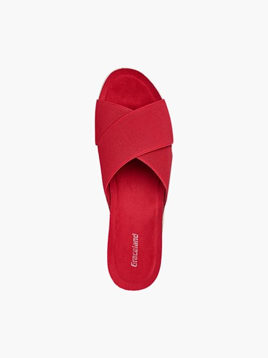 Graceland Chaussons Rouge 32351 2