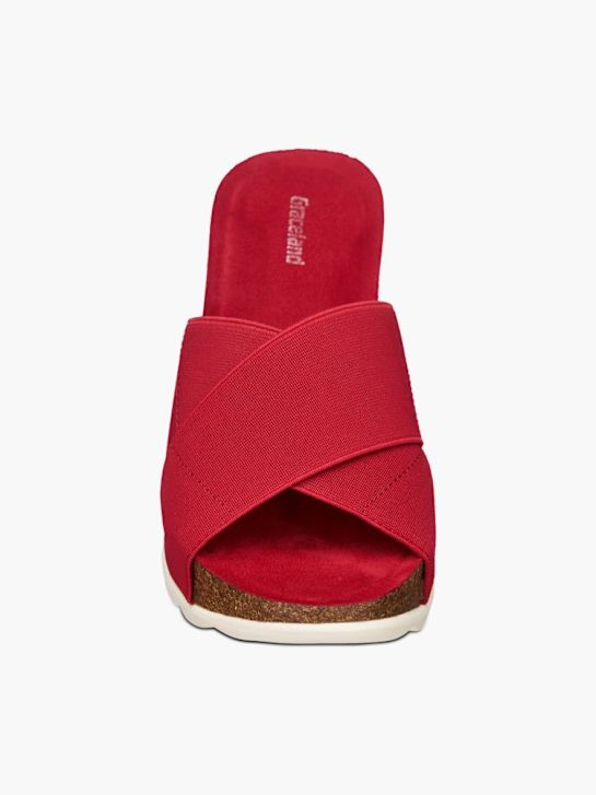 Graceland Chaussons Rouge 32351 3