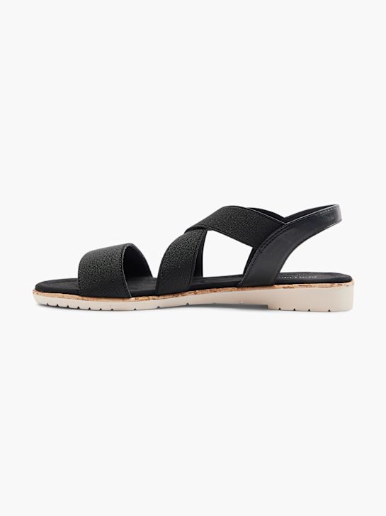 Graceland Sandalias Negro 22 2