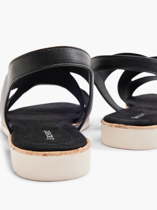 Graceland Sandalias Negro 22 4