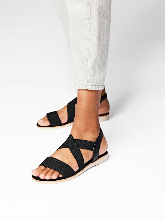 Graceland Sandalias Negro 22 7