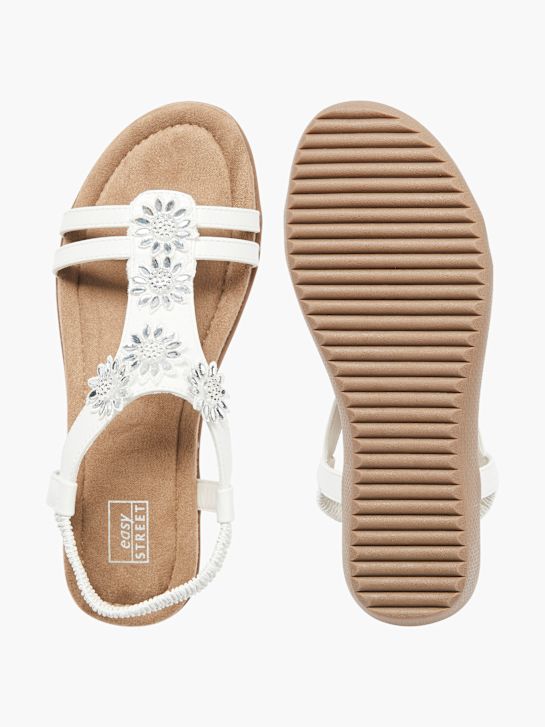 Easy Street Szandál fehér DEICHMANN