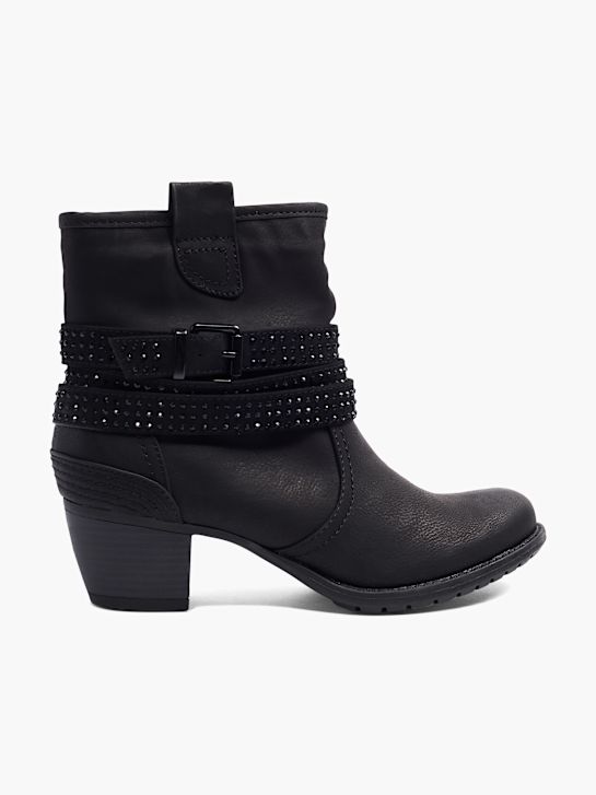 Graceland Biker Boots Schwarz 19414 1