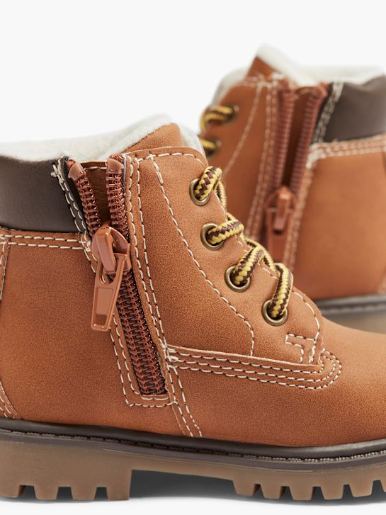 Bobbi-Shoes Bottes à lacets Marron 36316 5
