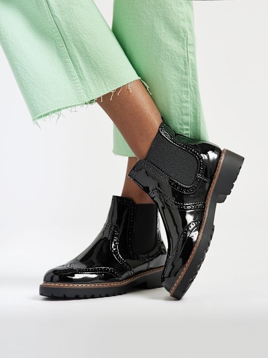 Deichmann Schuhe Deichmann Lack Stiefelette Damen Stiefeletten