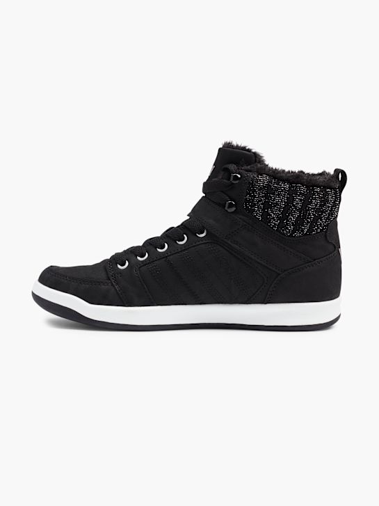 Vty Magas szárú sneaker fekete 41132 2