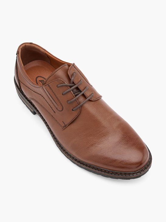 AM SHOE Buty eleganckie Koniakowy 52698 2