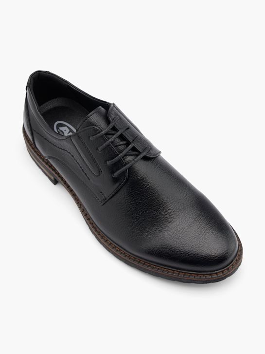 AM SHOE Spoločenská obuv Čierna 52697 2