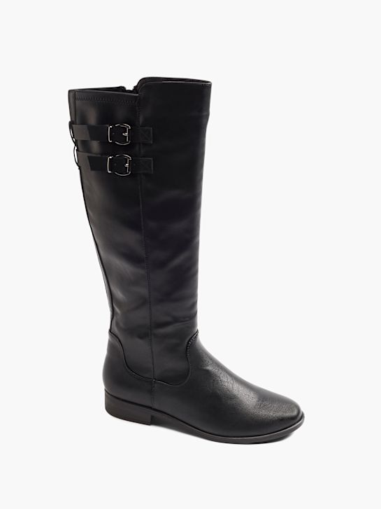 Graceland Knee high boot black 233 6