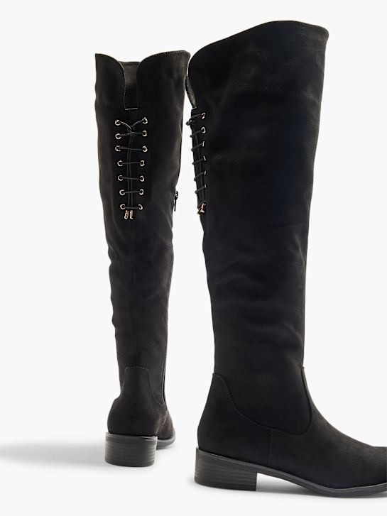Graceland Overknee Schwarz 161 4