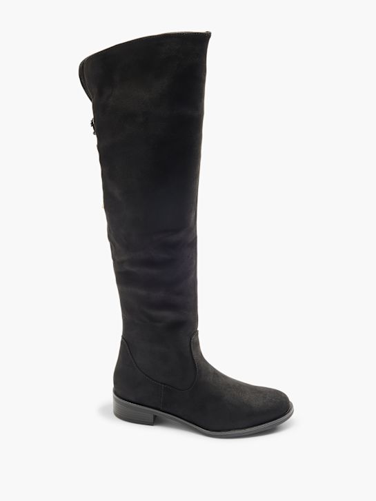 Graceland Overknee Schwarz 161 6