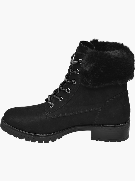 Highland Creek Čizme s vezicama Crna 35564 2