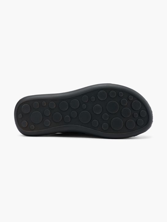 Easy Street Zapatilla de casa Negro 15445 4