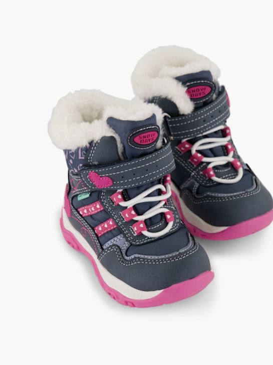 Cortina Bota con cordones Azul 20095 5
