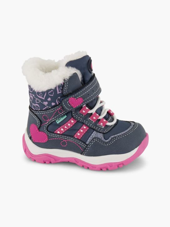 Cortina Bota con cordones Azul 20095 1
