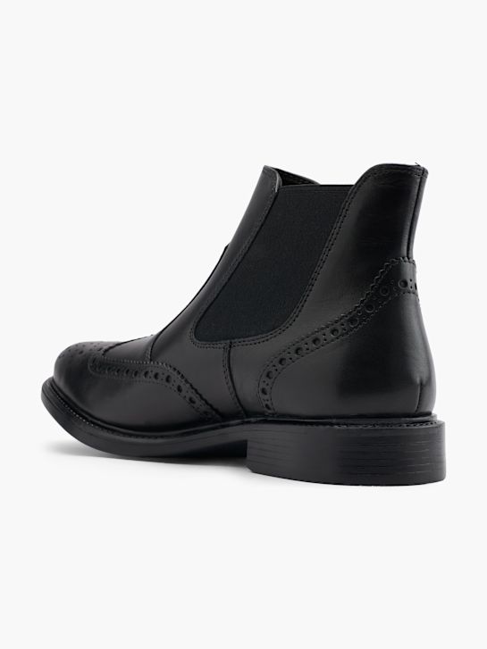 AM SHOE Čelsi čizme Crna 24370 3