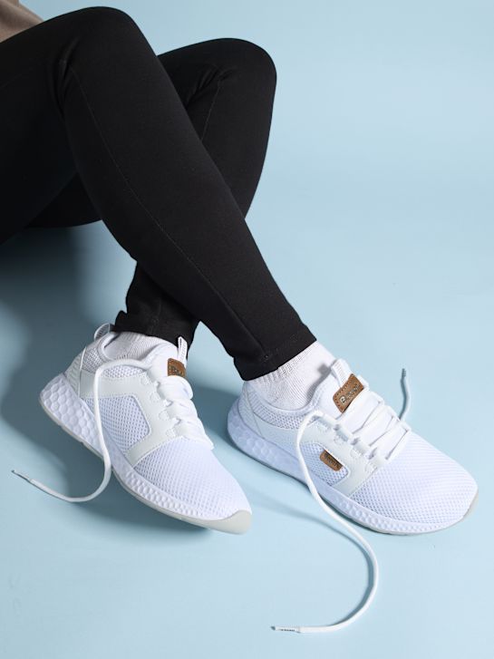 Weiße Sneaker Damen Turnschuhe Billig Bequeme Schuhe Damen