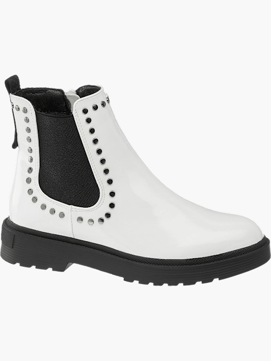 MEXX Chelsea boot Hvid 21561 1