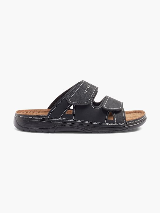 Memphis One Footbed sandal Black 80226 1
