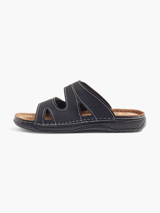 Memphis One Footbed sandal Black 80226 2