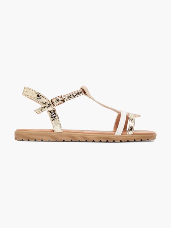 Graceland Sandalias Oro 397 1