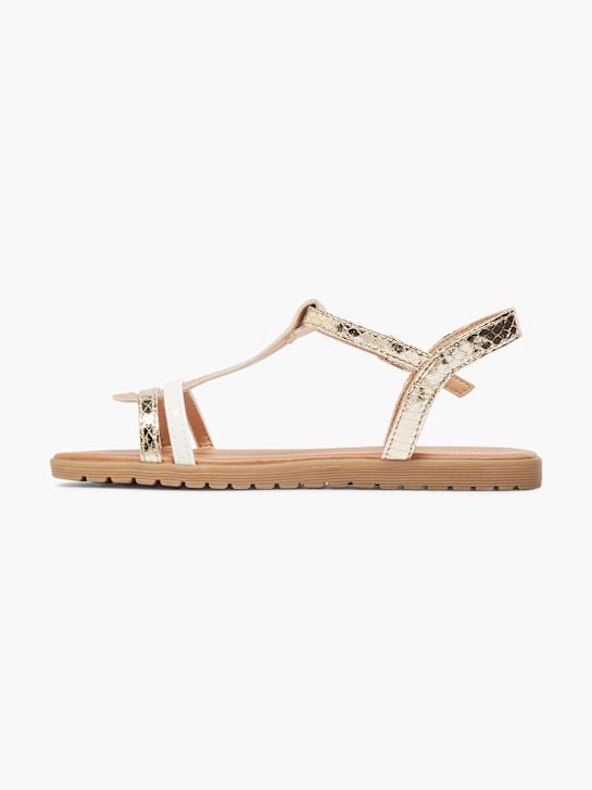 Graceland Sandalias Oro 397 2