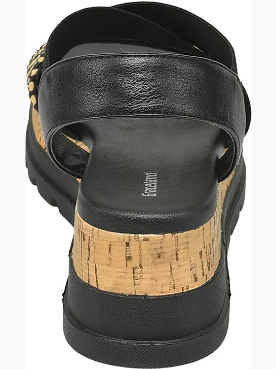 Graceland Heeled sandal Black 88663 3