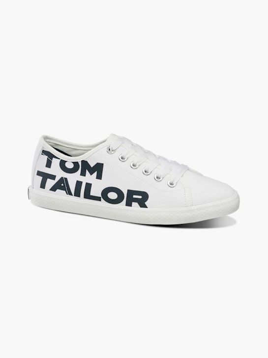 TOM TAILOR Sneakersy Biały 25090 2