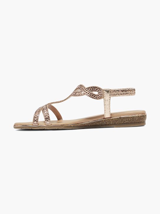 Graceland Sandal Rose gold 312 2