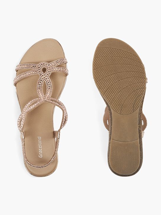 Graceland Sandal Rose gold 312 3