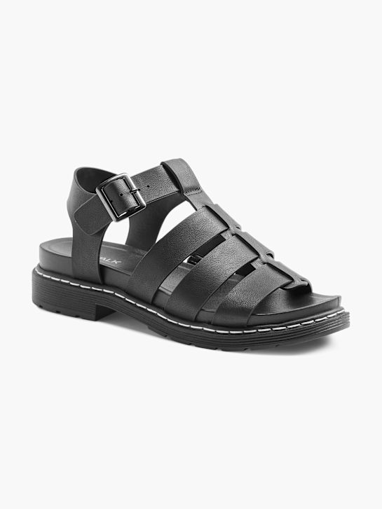Catwalk Sandalia Negro 303 6