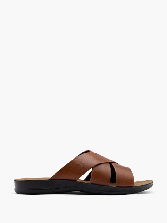 Blue Fin Sandal Brown 88685 1