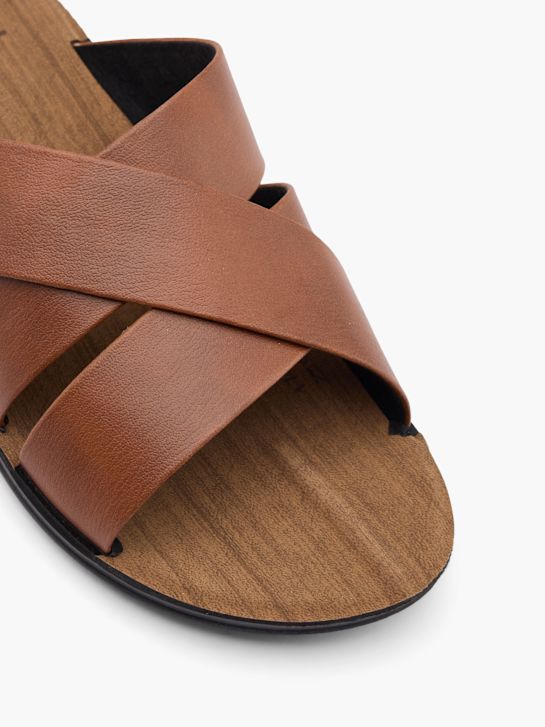 Blue Fin Sandal Brown 88685 2