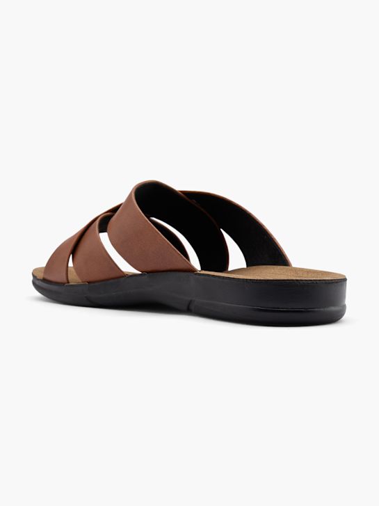 Blue Fin Sandal Brown 88685 3