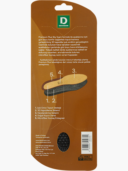 DEICHMANN Tabanlık Kahverengi 32972 2
