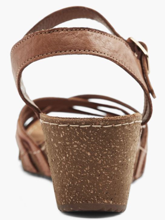 5th Avenue Heeled sandal Brown 88721 4