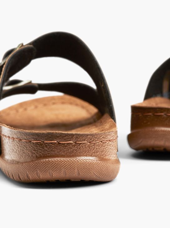 Björndal Chinelo com palmilha alta Castanho 283 4