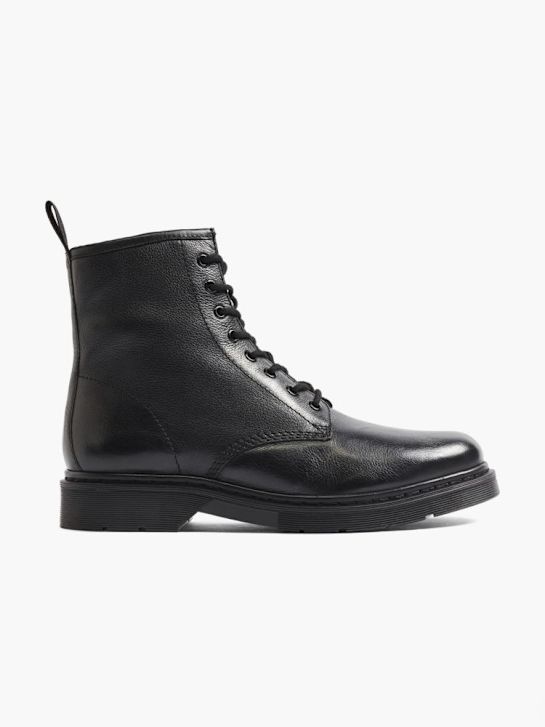 AM SHOE Čizme na pertlanje Crna 48896 1
