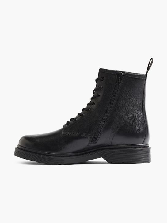 AM SHOE Čizme na pertlanje Crna 48896 2