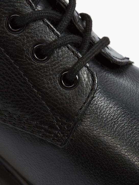 AM SHOE Čizme na pertlanje Crna 48896 6