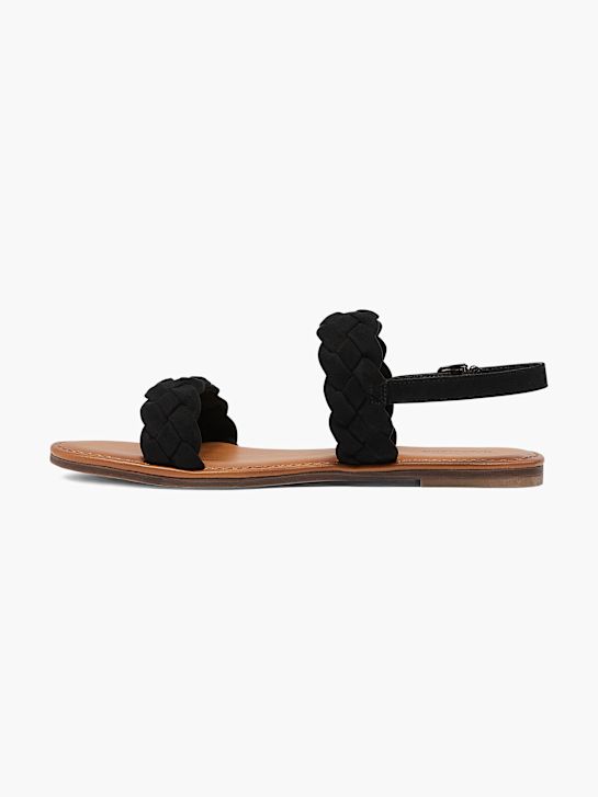 Graceland Sandalias Negro 4022 2