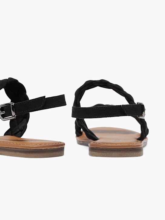 Graceland Sandalias Negro 4022 4