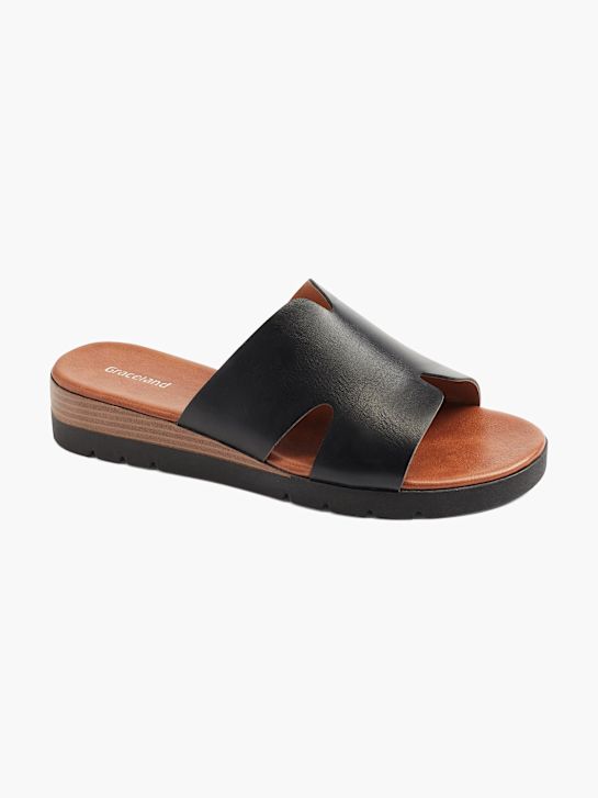 Graceland Slip-in sandal Svart 7677 6